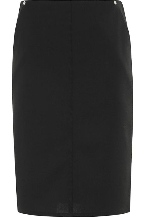M05CH1N0 Jeans Skirts for Women M05CH1N0 Jeans Gonna Misto Lana Tailoring