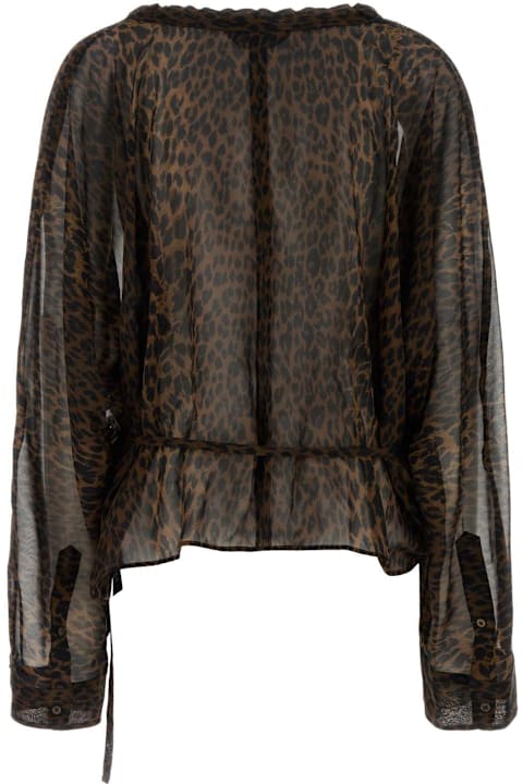 Balenciaga for Kids Balenciaga Printed Georgette Blouse