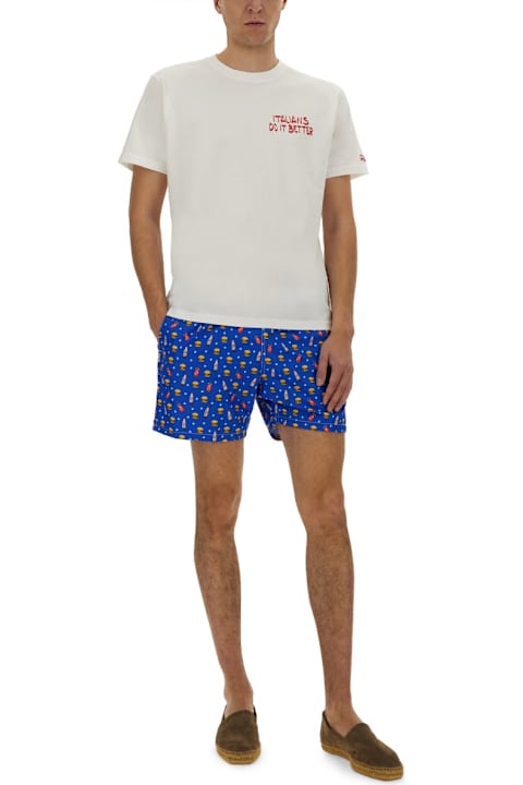 MC2 Saint Barth Clothing for Men MC2 Saint Barth T-shirt With Print