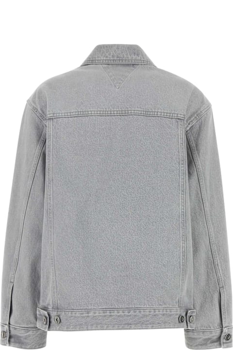 Bottega Veneta for Women Bottega Veneta Grey Denim Jacket