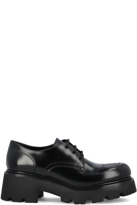 Laced Shoes for Women Celine Triomphe Ranger Derby Shoes