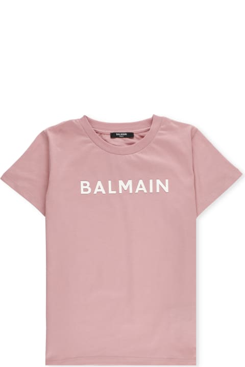 Balmain for Girls Balmain Logod T-shirt