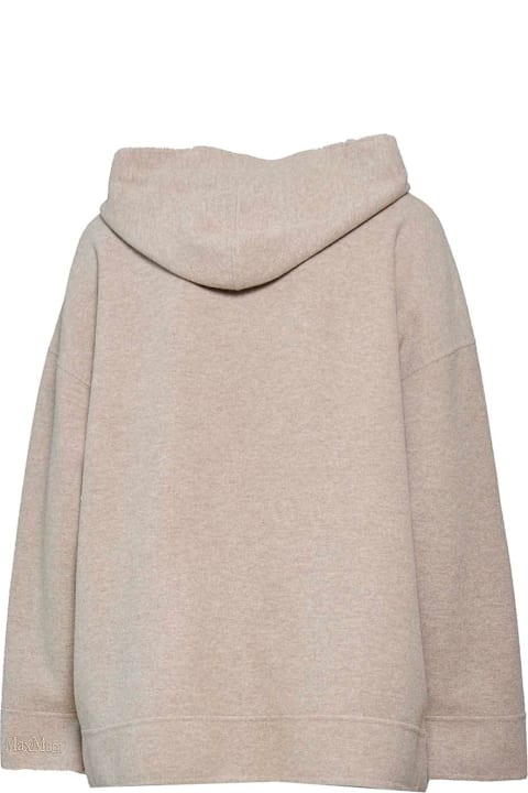 Max Mara Fleeces & Tracksuits for Women Max Mara Zip-up Long-sleeved Hoodie