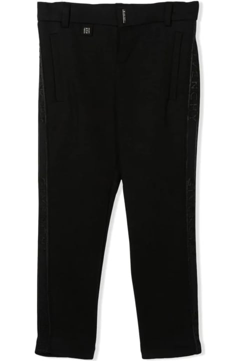 Givenchy for Kids Givenchy Givenchy Kids Trousers Black