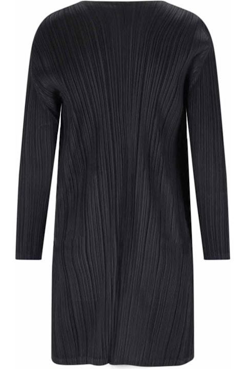 Pleats Please Issey Miyake for Women Pleats Please Issey Miyake 'january' Pleated Coat