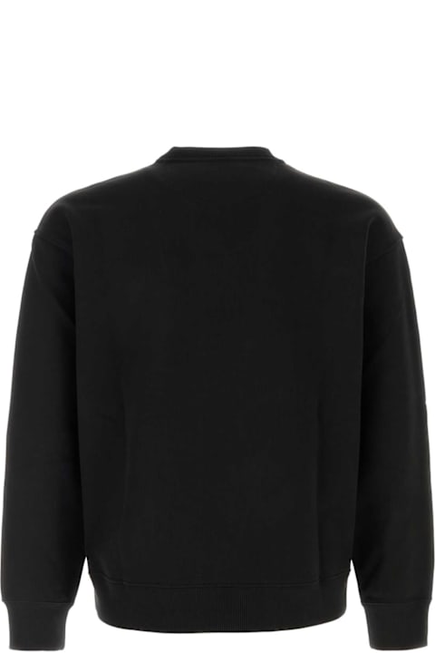 Fendi Fleeces & Tracksuits for Men Fendi Black Cotton Sweatshirt