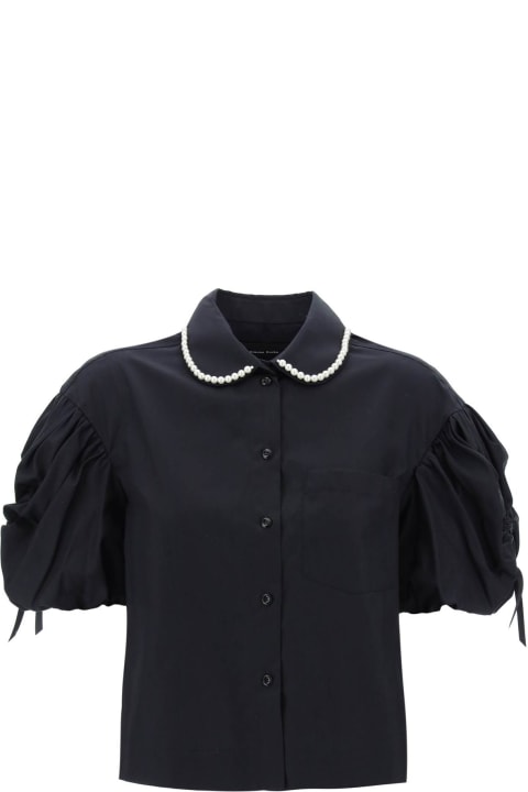 Fashion for Women Simone Rocha Puff Sleeve Boxy Shirt