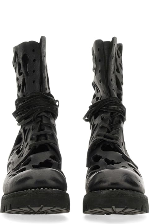 Guidi Shoes for Women Guidi Ankle Boot With Cut Out Details