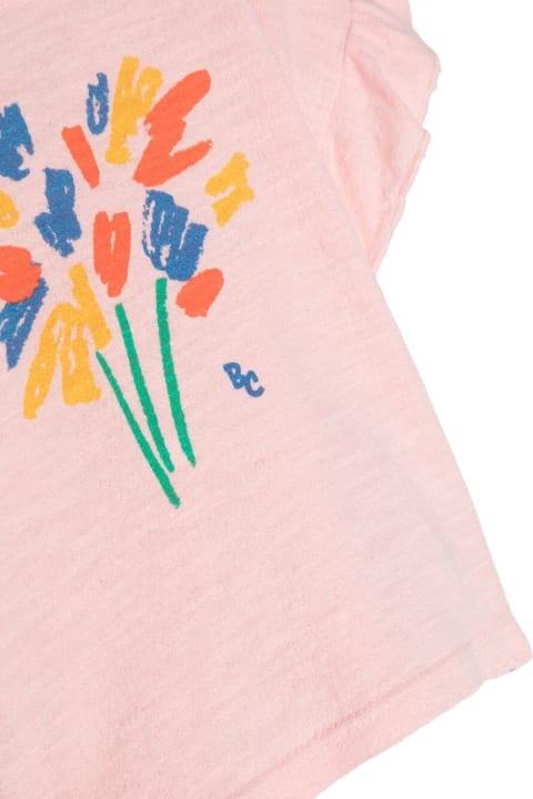 Topwear for Baby Girls Bobo Choses Baby Fireworks Ruffle T-shirt