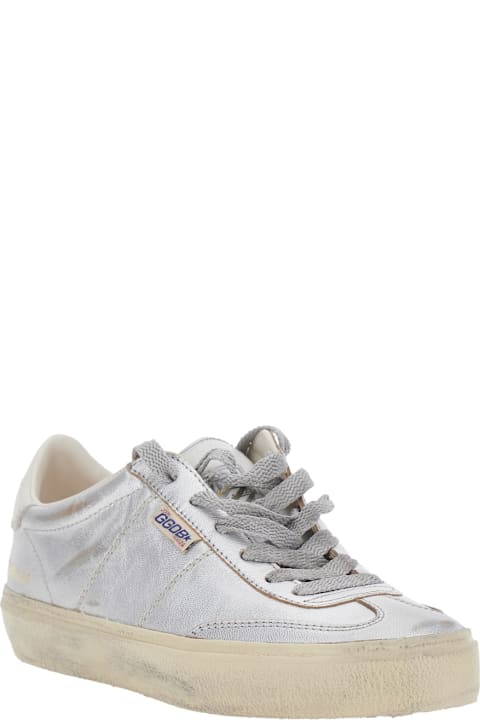 Golden Goose Soul-star Laminated Upper Toe And Tongue Leather Heel