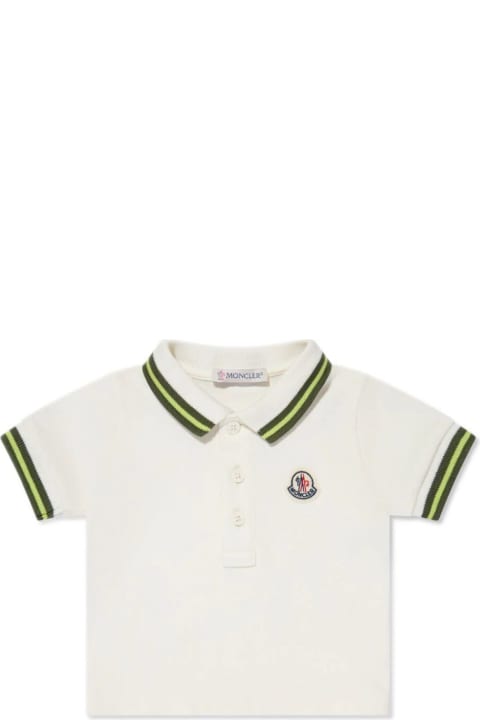 Moncler for Baby Boys Moncler Short Sleeves Polo