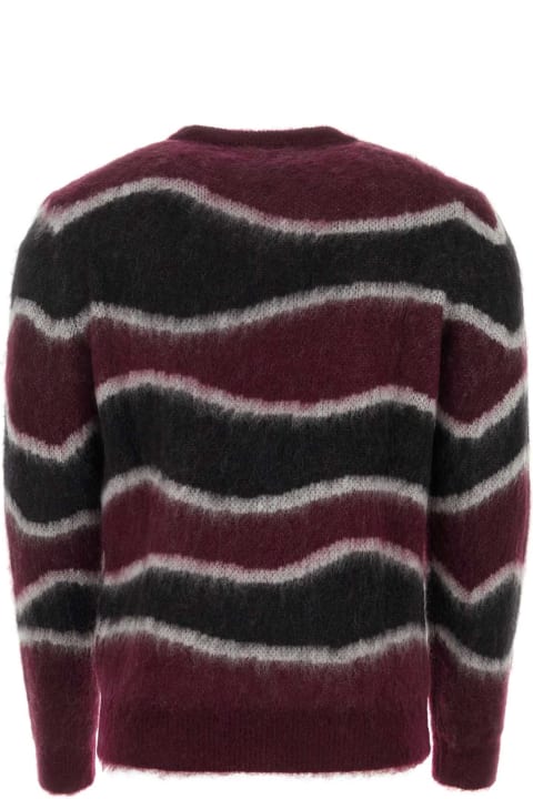 PT01 Clothing for Men PT01 Embroidered Mohair Blend Sweater