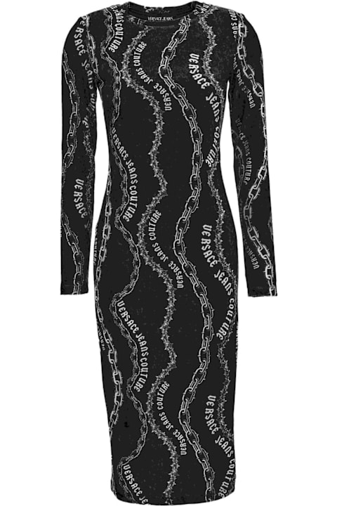 Homeware Versace Jeans Couture Versace Jeans Couture Dress Long Sleeves