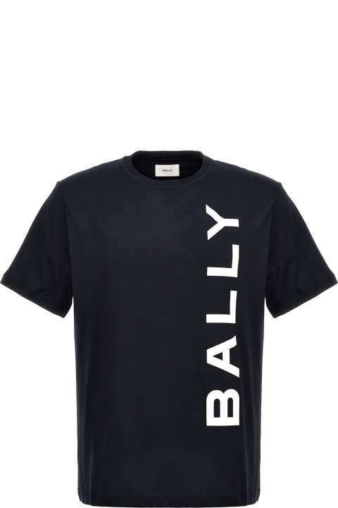 Bally Topwear for Men Bally Logo Print T-shirt