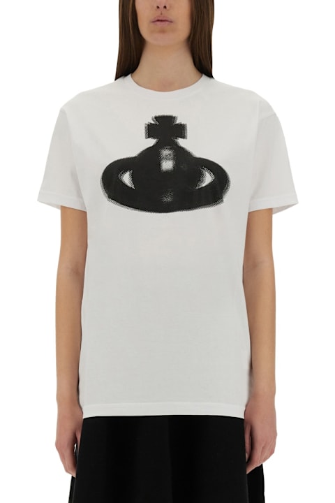 Vivienne Westwood Topwear for Women Vivienne Westwood "halftone Orb" T-shirt
