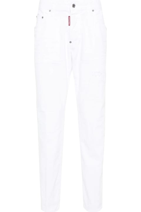 Dsquared2 Pants for Women Dsquared2 Jeans White