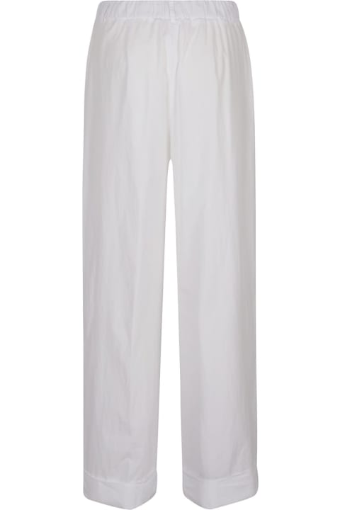 Malo Pants & Shorts for Women Malo Trousers White