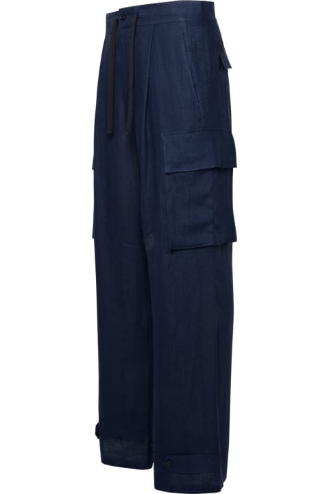 Dolce & Gabbana Clothing for Men Dolce & Gabbana Linen Cargo Pants