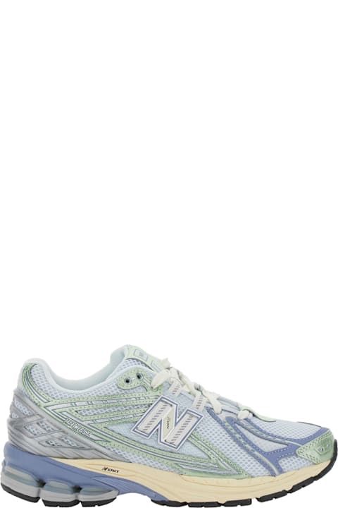 Homeware New Balance Blue Low Top Sneaker With Logo Patch On Tongue And Side And Perforated Panels In Tech Fabric Unisex