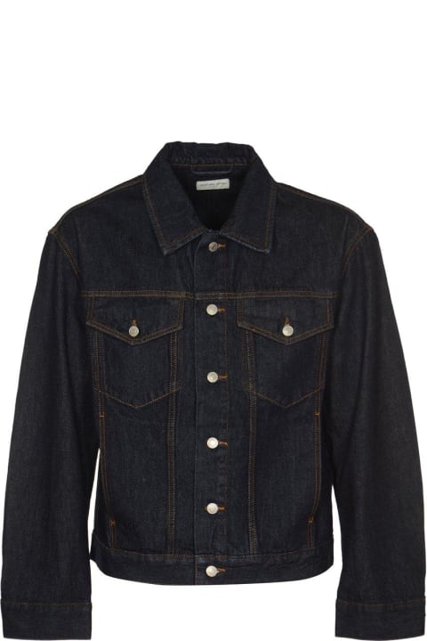 Dries Van Noten Coats & Jackets for Men Dries Van Noten Buttoned Denim Jacket