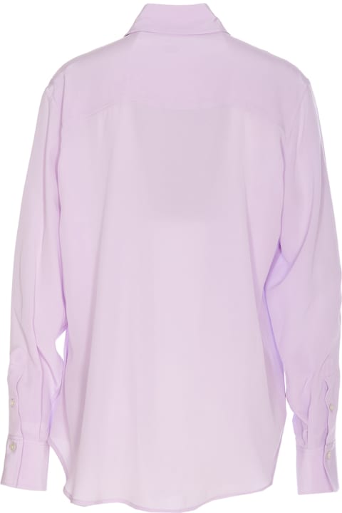 Victoria Beckham Topwear for Women Victoria Beckham Asymmetric Ruffle Shirt