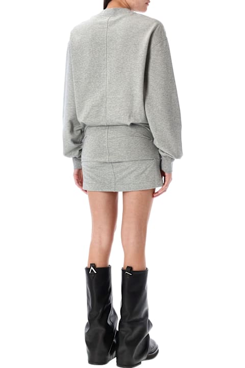 Homeware The Attico Fleece Mini Dress