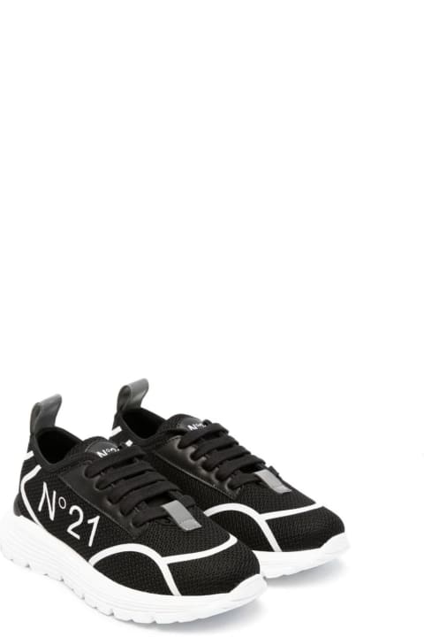 N.21 Shoes for Boys N.21 N°21 Sneakers Black