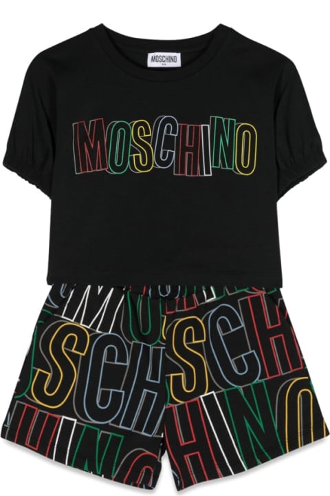 Moschino Jumpsuits for Girls Moschino T-shirt And Shortsset