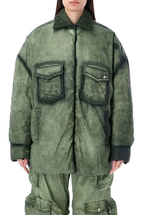 Coats & Jackets for Women The Attico Military Nylon Coat