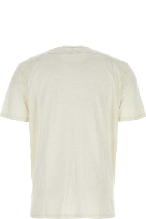 Arc'teryx Veilance for Women Arc'teryx Veilance Ivory Wool Blend Frame T-shirt