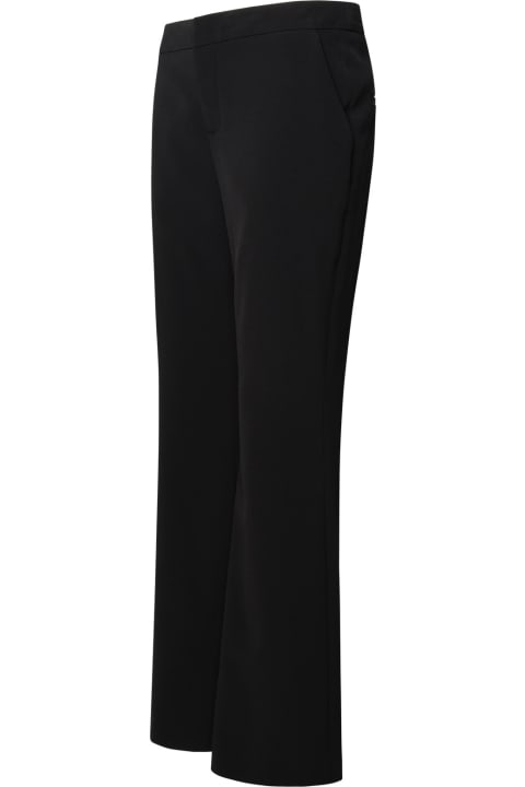 Balmain Pants & Shorts for Women Balmain Black Viscose Trousers