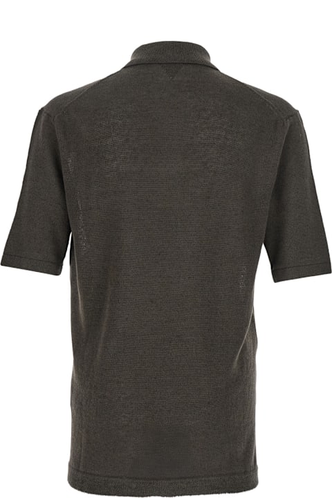 Bottega Veneta Topwear for Men Bottega Veneta Light Linen Polo