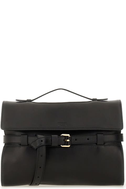 Moschino for Kids Moschino Nappa Leather "tie Me" Clutch