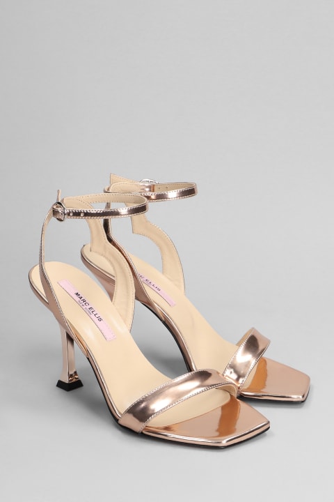 Shoes for Women Marc Ellis Sandals In Copper Leather