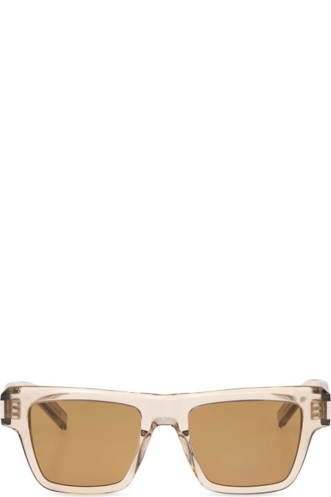 メンズ Saint Laurentのアイウェア Saint Laurent Sl 469 Square Frame Sunglasses