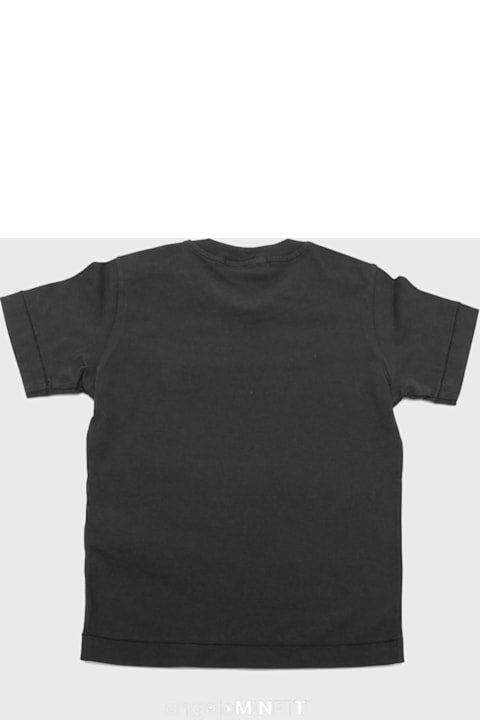 Fashion for Girls Stone Island Black Cotton T-shirt