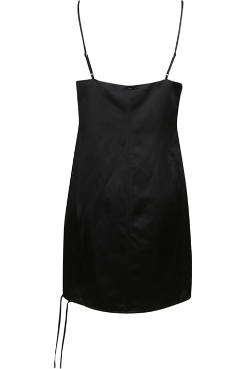 Fashion for Women Calvin Klein Viscose Linen Mini Slip Dress