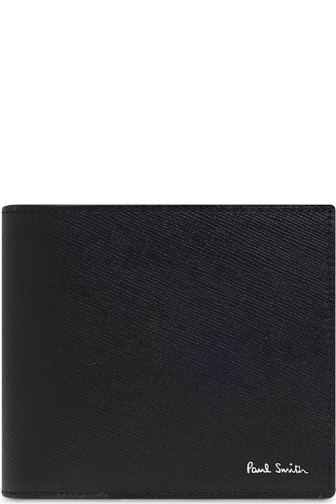 PS by Paul Smith for Men PS by Paul Smith Leather Wallet With Logo