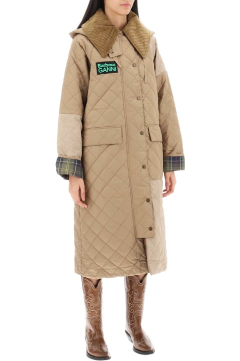 Barbour Coats & Jackets for Women Barbour Burghley Quilted Trench Coat