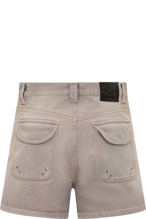 Off-White Pants & Shorts for Women Off-White Cargo Laundry Shorts
