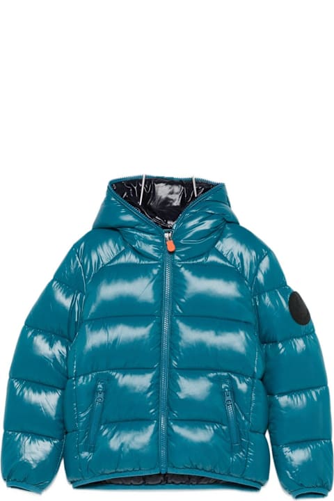 Homeware Save the Duck Save The Duck Kids Hooded Down Jacket