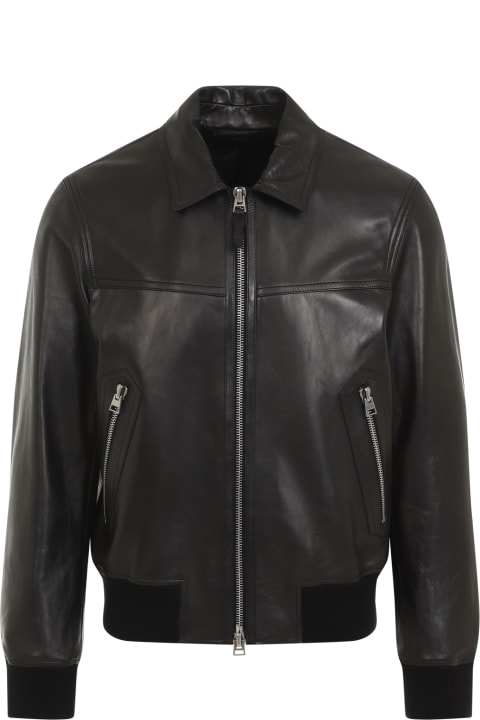 メンズ Tom Fordのコート＆ジャケット Tom Ford Leather Bomber Jacket