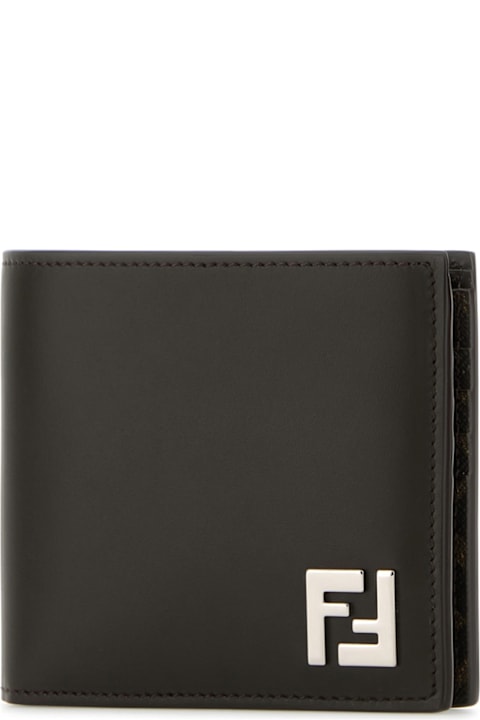 メンズ Fendiのアクセサリー Fendi Bi-fold Wallet Vit.king/ Pu F