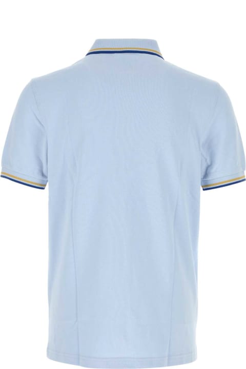 Fred Perry for Men Fred Perry Light Blue Piquet Polo Shirt