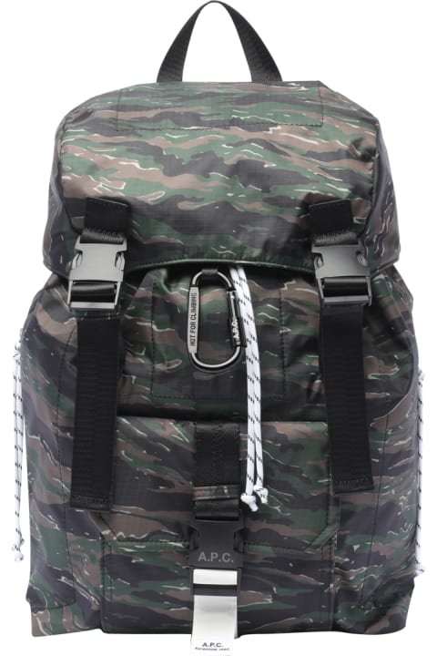 A.P.C. Backpacks for Men A.P.C. Trek Buckle-fastened Backpack