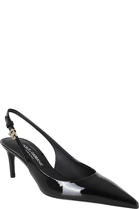 Homeware Dolce & Gabbana Slingback Vernice