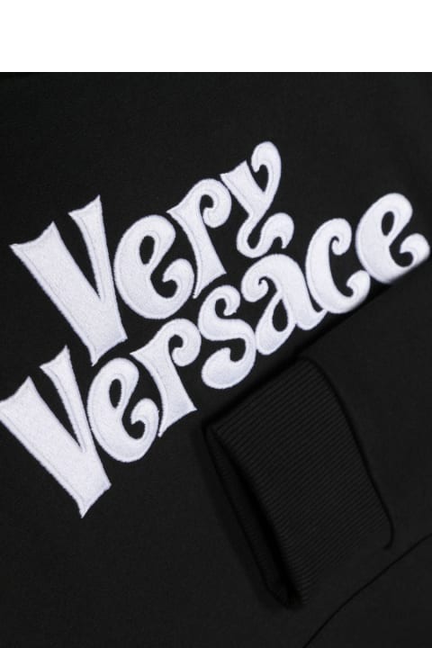 Homeware Versace Sweatshirt Fleece Very Versace Embroidery