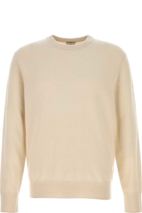 Homeware Calvin Klein Ivory Cashmere Blend Sweater