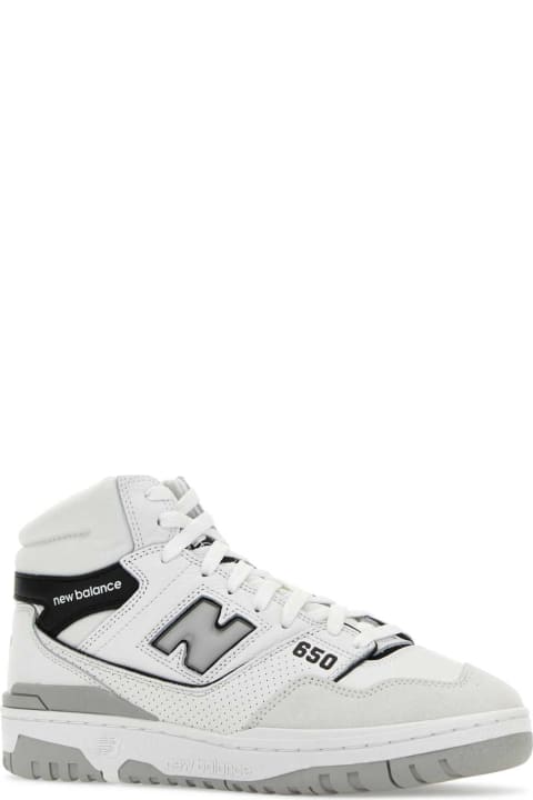 Homeware New Balance Multicolor Leather And Suede 650 Sneakers