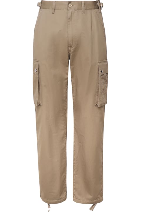 Celine for Men Celine Celine Cotton And Linen Cargo Trousers